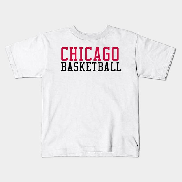 Chicago Bulls Kids T-Shirt by teakatir